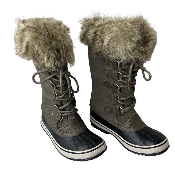 Sorel Joan of Artic Waterproof Faux Fur Boots 6 - Picture 3 of 9
